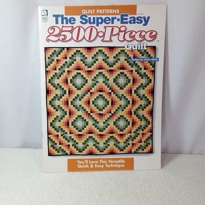 Super-Easy 2500 Piece Quilt Pattern Book House of Birches Aliske Webb