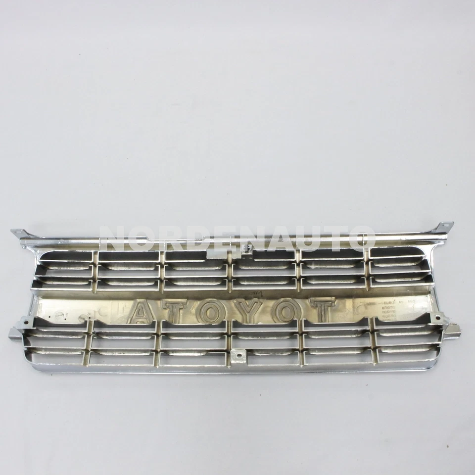 Toyota Land Cruiser 1991-1994 FJ80 FZJ80 OEM Genuine Radiator Grille 53111-60100 Foto 2 de 4