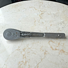Vintage Husky H4725 1/2" Drive reversable forged 544s Ratchet Wrench made in USA