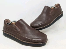 Clarks Mens Active Air Nature Easy Brown Slip On Shoes Loafers Size 10 W