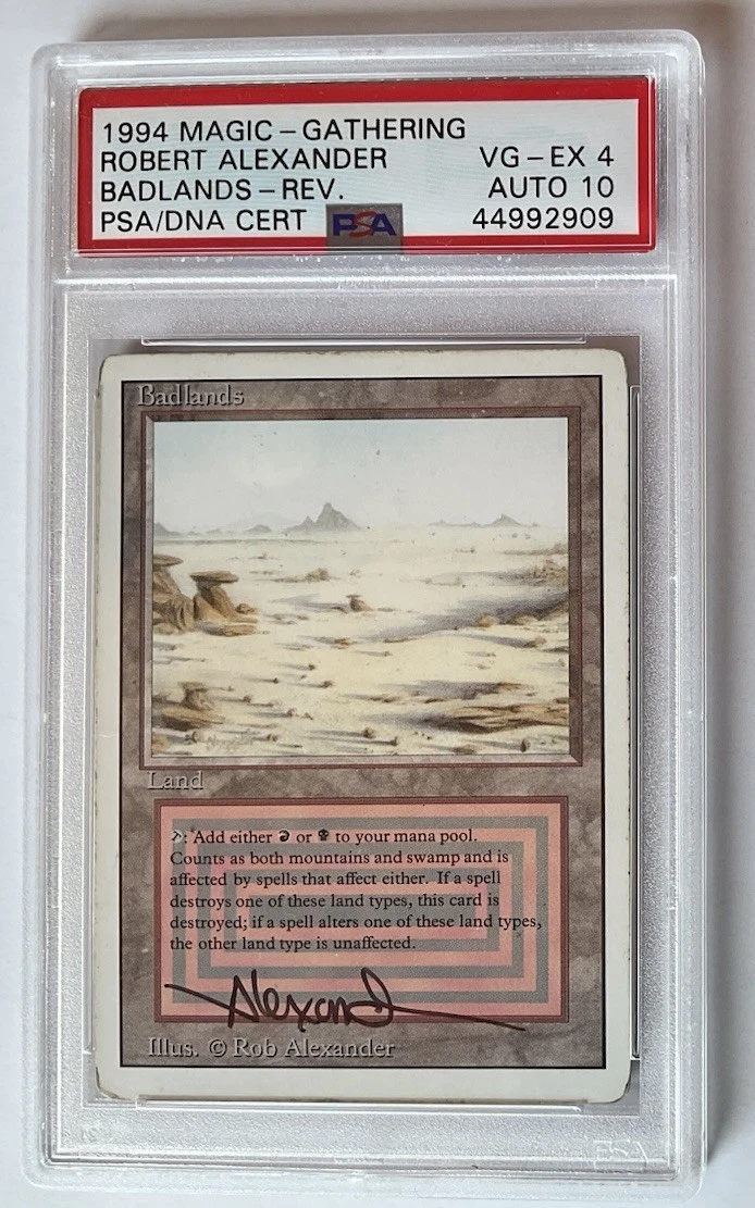 Land Magic: The Gathering Professional Sports Authenticator (PSA