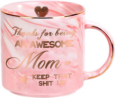 Gifts For Mom Wife Her Daughter Sister 12 OZ Funny Coffee Mug, Birthday Gift Mom