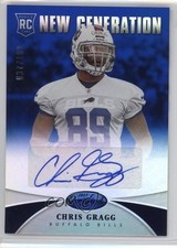 2013 Certified New Generation Mirror Blue Signatures 37/100 Chris Gragg Auto 0a3