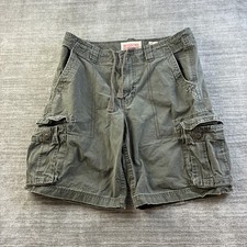 VINTAGE Mossimo Shorts Mens 36 Brown Baggy Cargo Military Paratrooper Y2K Grunge