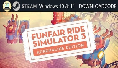 NEU PC Computer Spiel Funfair Ride Simulator 3 für Windows 10 11 STEAM Download