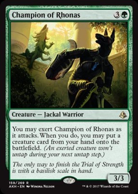 Champion of Rhonas - LP R : Amonkhet