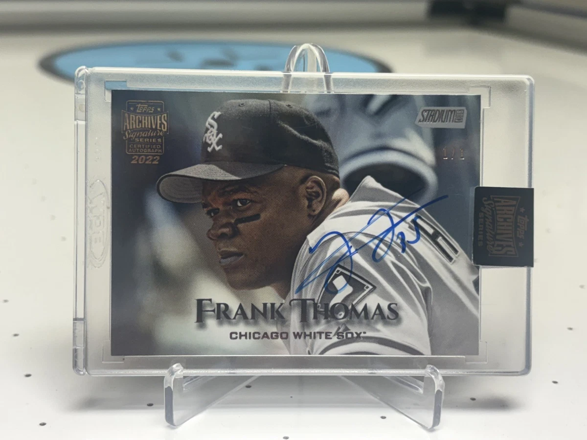 Frank Thomas Autograph Baseball Cards for sale | eBay