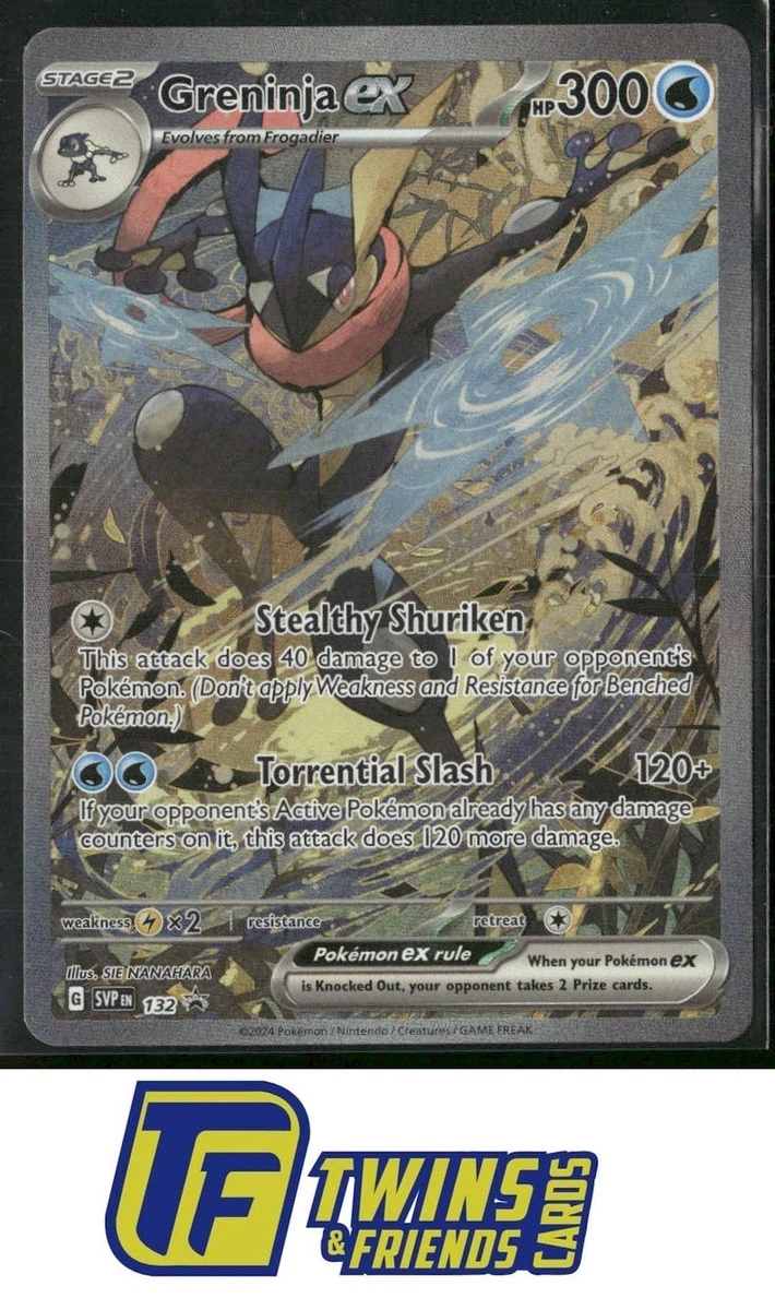 Greninja Ex 132 Sv: Scarlet & Violet Promo Cards for sale | eBay