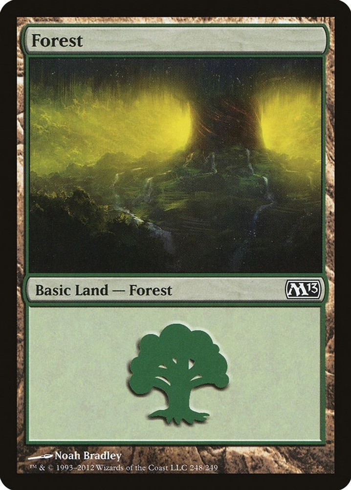 Forest Normal [M13 - 248] NM MagicMagic 2013 (M13)