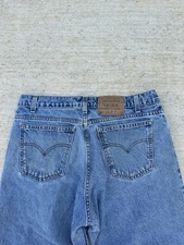 Vintage 1996 Paper Tag USA Levi’s 550 Orange Tab Jeans  Size 36/30
