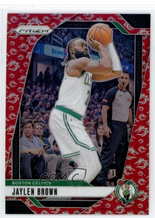 2024-25 Panini Prizm Dragon Year Prizm 41/88 Jaylen Brown #139 1d0h