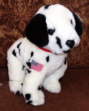 TY Beanie Buddy RESCUE Dalmatian Dog/Puppy 13" Retired Plush Benefits FDNY MWMTs