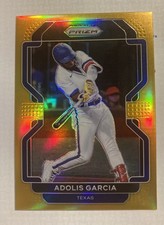2022 Panini Prizm Tier II Gold /10 Adolis Garcia #142