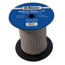 Stens 100' Solid Braid Starter Rope 146-027#4 One Size, Multicolor