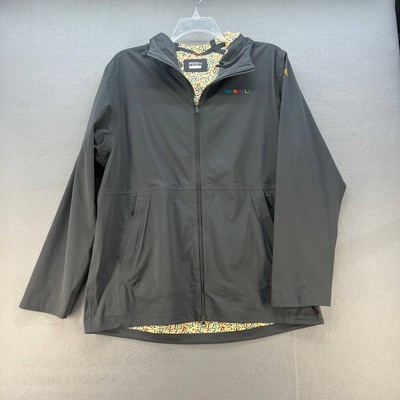 Merrell Women's Whisper Rain Jacket Birthday Confetti Lining Size Large