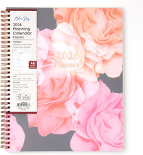 2026 Weekly and Monthly Planner Calendar, January 2026 - December 2026, 8.5" X 1