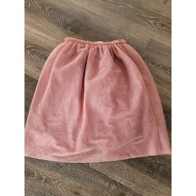 H&M Girls Dusty Rose Pink Tulle Mesh Tutu Skirt Elastic Waist Size 4-6Y #6