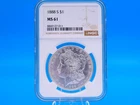 1888 S Morgan Silver $1 Dollar NGC MS 61  C533