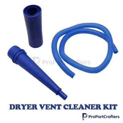 #ad Dryer Vent Cleaner Kit Brush Lint Remover Vacuum Hose Attachment Power Washer $5.59