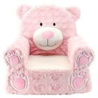 Animal Adventure | Sweet Seats | Pink Bear Children's Plush Chair