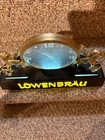 VTG Lowenbrau Beer Lion Logo Standing Lighted Cash Register Bar Top Clock Sign — photo 8