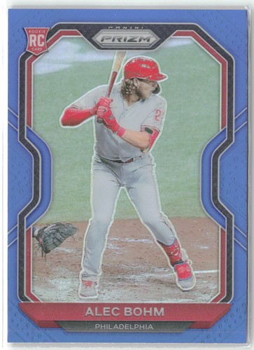 Alec Bohm 2021 Panini Prizm Blue Prizm #140 Philadelphia Phillies - Bild 1 von 2