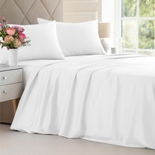 Bamboo Sheets Queen Size - Cooling Sheets for Queen - 100 Rayon Derived