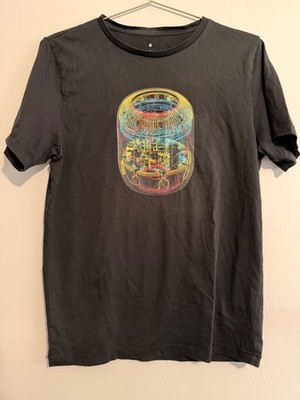 Rare APPLE HomePod tech schematic T-shirt SIZE S