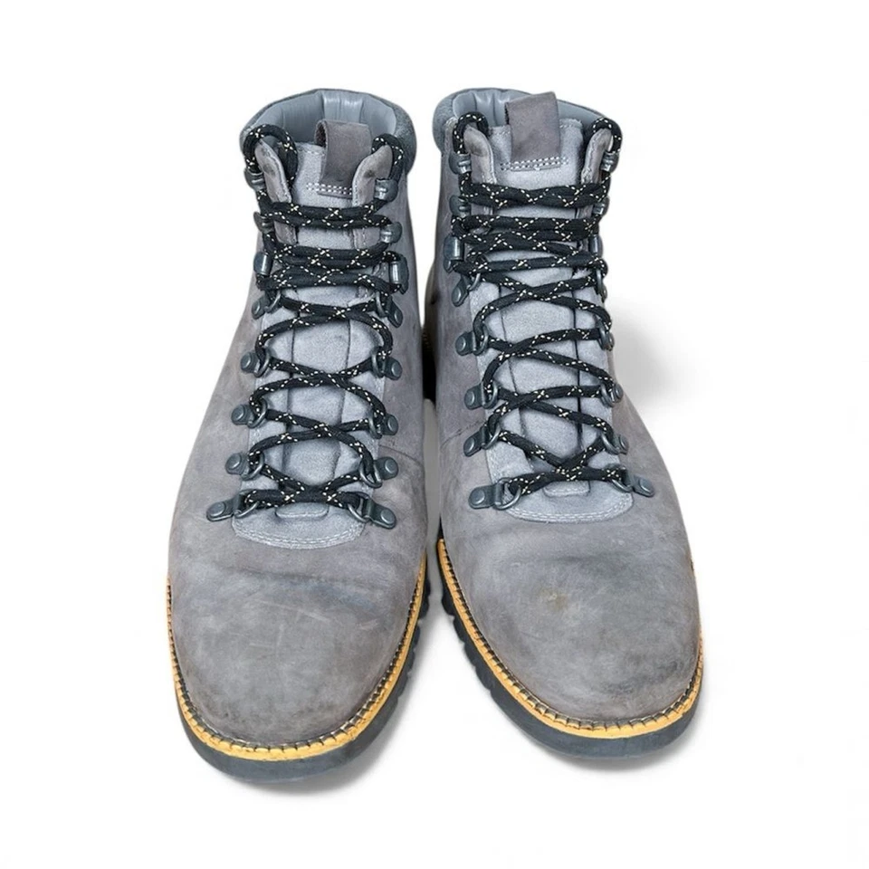 Туристические ботинки Cole Haan Zerogrand замшевые на шнуровке серые мужские 11 - Изображение 2 из 4