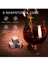 Whiskey Stones,Whiskey Chilling Stones, Reusable IceCubes  Whiskey Rocks Whiskey