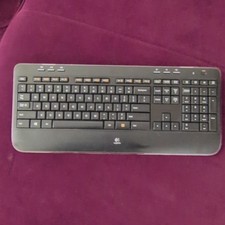 Logitech Y-R0012 Wireless Full-Size QWERTY Keyboard Black/Gray