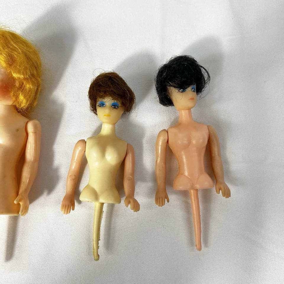 Lote De 5 De Colección Muñeca Wilton Elige Burbuja Pelo Cupcake Cake Topper Años 70 Estilo Barbie Foto 4 de 4