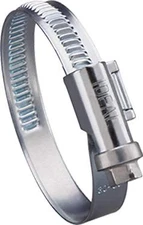 533050022051 12 to 22mm SS Non-Perforated Hose Embossed Clamp - Pack of 10