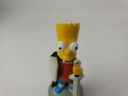 THE SIMPSONS 3D CHESS SET REPLACEMENT PIECE Bart THE Black Bishop 2.5" FIGURE - Picture 2 of 11