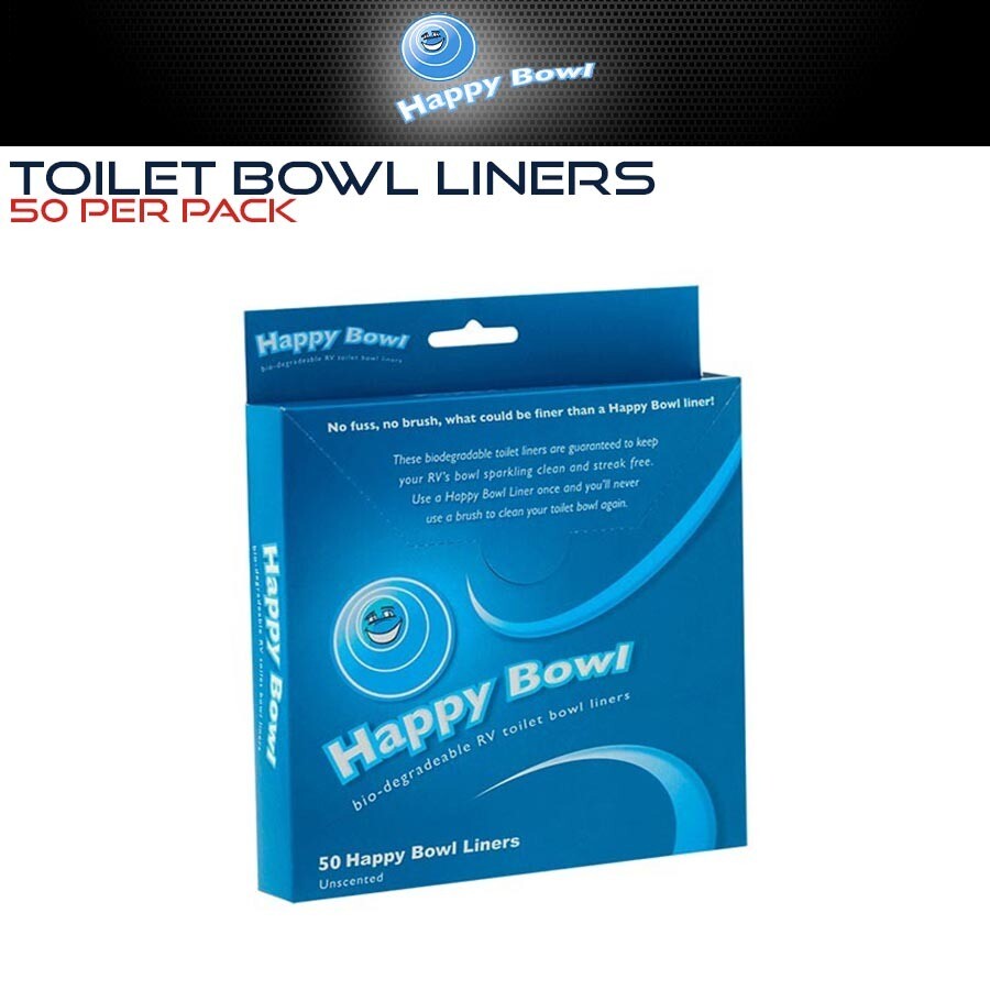 Happy Bowl Toilet Liners New Portable Cassette Toilets Caravan RV