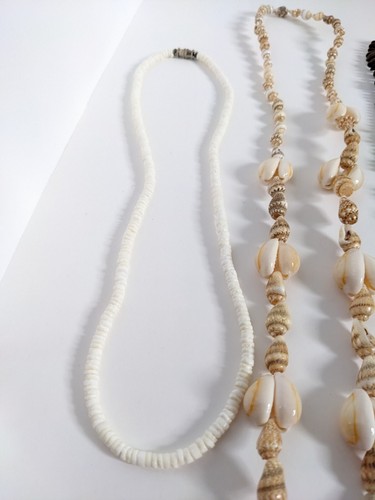 Shell Seed Necklaces Lot Of Ten Unique New Natural Jewelry - Picture 2 of 24