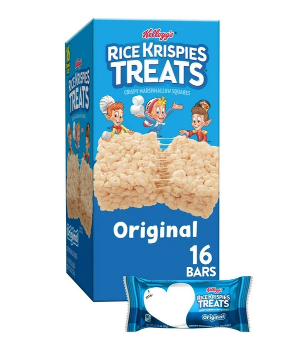 Rice Krispies Treats Original Chewy Crispy Marshmallow Squar