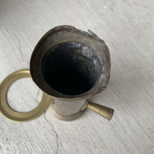 Antique Rare Museum Imperial Russian Brass Samovar Tzar Era Markings - Picture 10 of 24