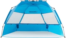 Leedor Beach Tent Sun Shelter Instant Umbrella Easy Cabana large, Teal 