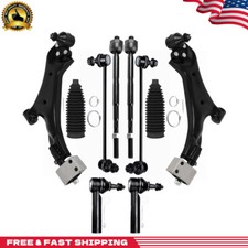 Front Lower Control Arm Ball Joints Sway Bars Tie Rods For 2010-2017 GMC Terrain
