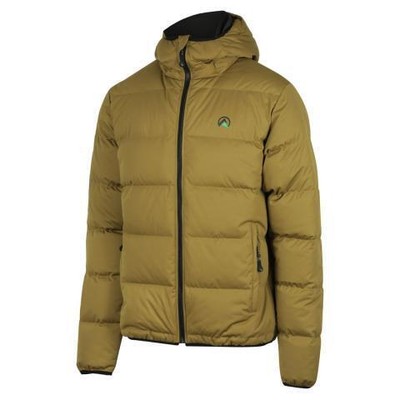 Ridgeline Mens Crosscut Down Puffa Jacket Teak L  - RLCPJCCDT3