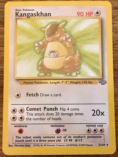 1999 Pokemon Jungle Rare cards, Flareon, Jolteon, Scyther, Vaporeon, you Choose - Picture 6 of 17