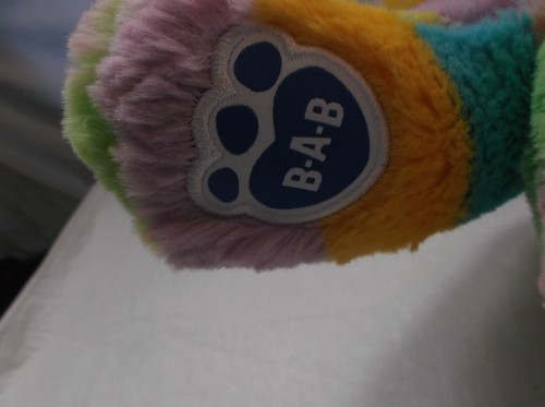 Build A Bear Workshop Usado Dr Seuss ¡OH! ¡Los lugares a los que irás! Rainbow Bear 2020 - Imagen 5 de 7