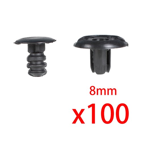 100X Clips Guardabarros Forro Empuje Retenedor Nuevo Para Honda Civic Accord Acura Integra - Imagen 8 de 10