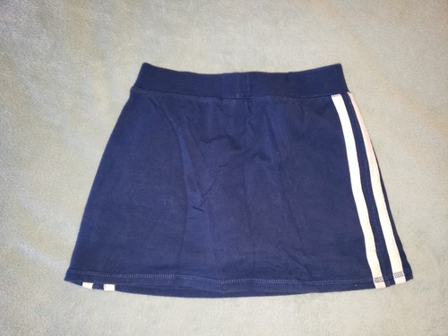 Circo Navy Dark Blue Tennis Skirt Skort Girls M 7/8 Pickleball Stripe Shorts - Picture 2 of 7