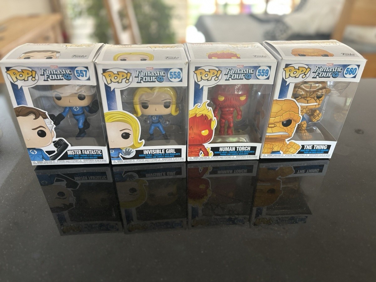 Funko POP! マーベル ファンタスティック4 4体セット フィギュア Fantastic four marvel funko pop bundle | eBay UK