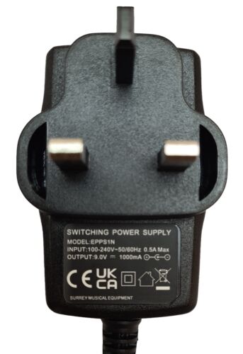 CASIO CT-360 CASIOTONE KEYBOARD POWER SUPPLY (2 METER) ADAPTER UK 9V - Bild 2 von 3