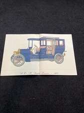 S & M Simplex Limousine 1908 Antique Automobile Print G4