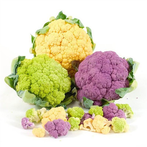 About 100pcs/pack Green Purple Yellow White Multicolor Choose Cauliflower Seeds - Picture 10 of 17