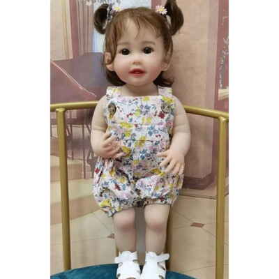 22 Inch 55cm Reborn Toddler Doll Newborn Cute Girls Dolls Lifelike Reborn Dolls